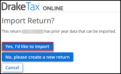 Yes, I'd like to import